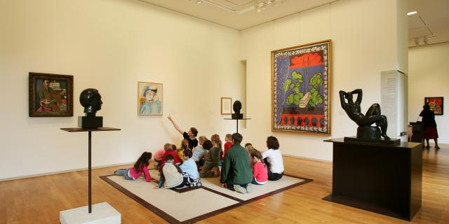 Le Cateau-Cambrésis_ Musée Matisse _ Accueil d'enfants © Département du Nord - Philippe Houzé