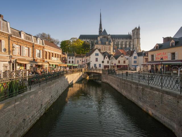 Amiens _ Place du Don dans le quartier Saint-Leu © CRTC Hauts-de-France - Stéphane Bouilland