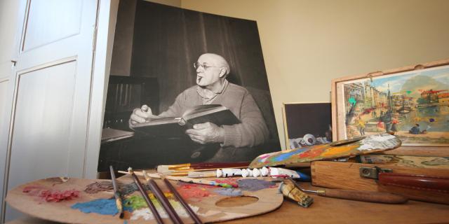 Bohain-en-Vermandois_ Maison Familiale Henri Matisse _ Chambre Atelier © La Maison Familiale d'Henri Matisse - Studio Jean Paul Bohain