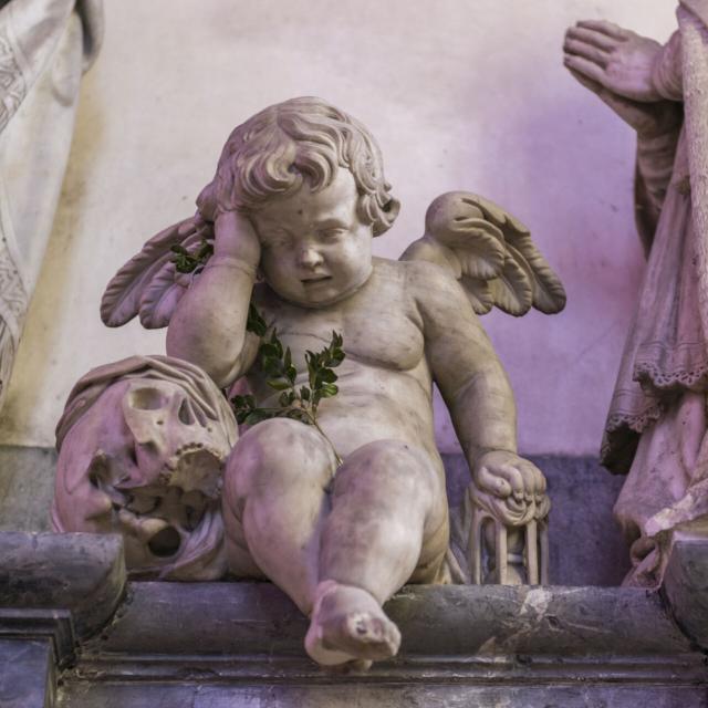 Amiens _ La Cathédrale Notre-Dame _ L'ange qui pleure © CRTC Hauts-de-France - Stéphane Bouilland
