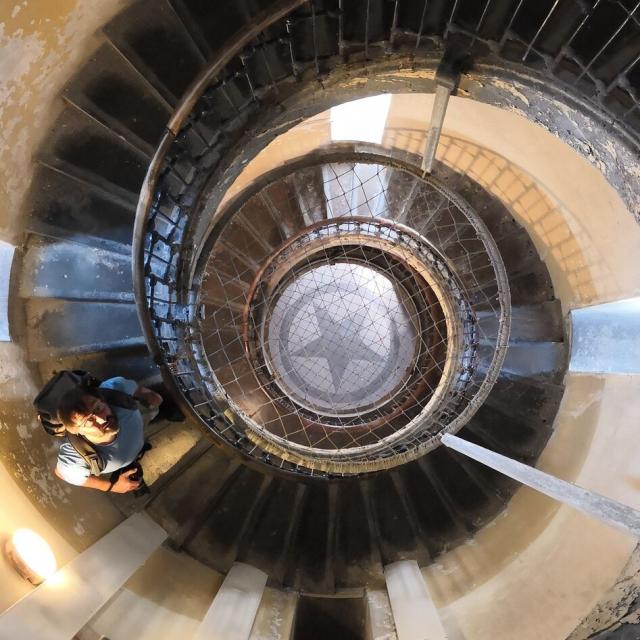 Calais, l'escalier du phare © CRTC Hauts-de-France - Edouard Kints