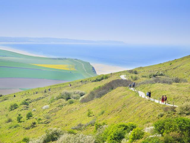 Cap Blanc Nez vue sur la côte © CRTC Hauts-de-France - Anne-Sophie Flament