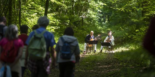 Compiègne_Festival des Forêts_balade musicale © Crtc Hauts de France - Benjamin Teissedre