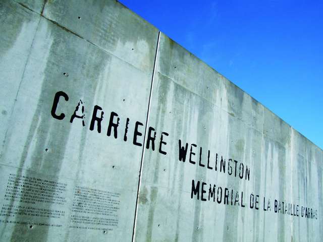 La Carrière Wellington,Mémorial de la bataille d’Arras