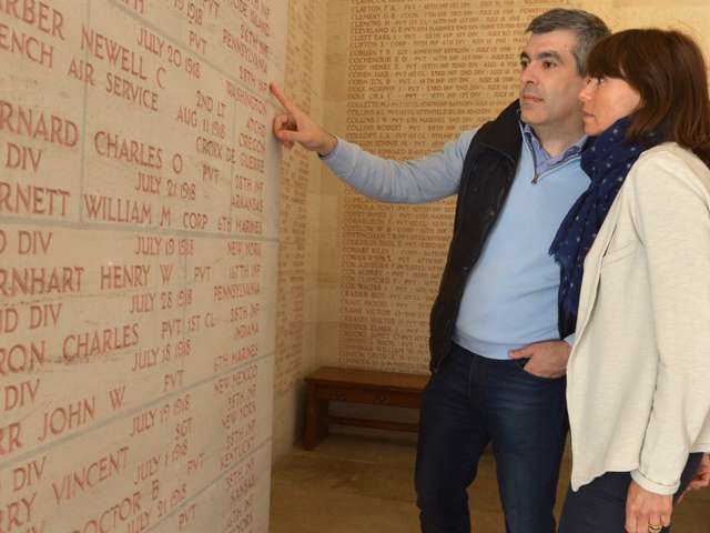 Cimetière américain Aisne Marne