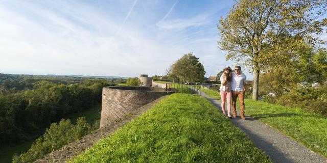 Montreuil-sur-Mer _ Vue des remparts © CRTC Hauts-de-France - Benoit Bremer