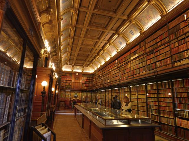 Chantilly _ Bibliothèque du musée © CRTC Hauts-de-France - Nicolas Bryant