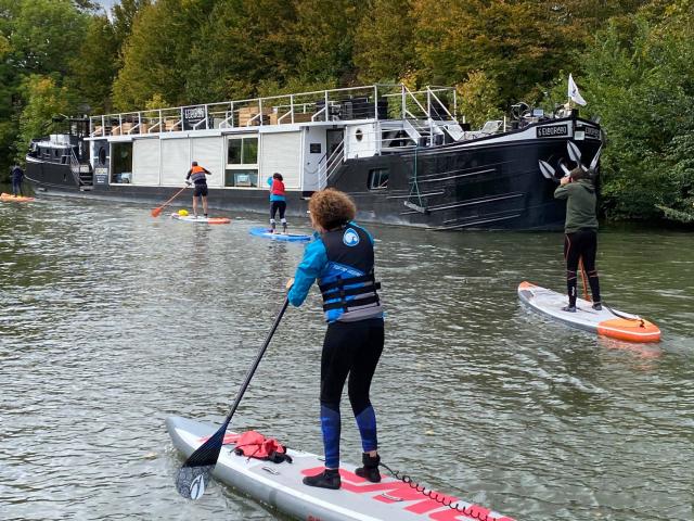 Lille, Stand Up Paddle sur la Deûle ©le Grand Huit Jb Degandt