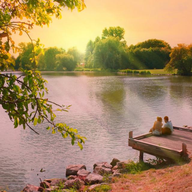 Valenciennes Ponton Etang Vignoble Otcvm@a.loeuil