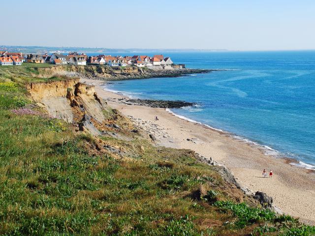 Audresselles Le Cran Aux Oeufs Vue sur le village © C.Cholez Terre Des 2 Caps Tourisme