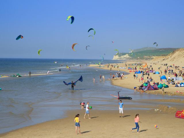 Wissant, la plage en été © CRTC Hauts-de-France - Anne-Sophie Flament